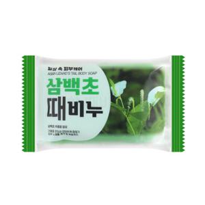 피부케어 삼백초 때비누 150g 목욕 세신 한방비누 각질제거