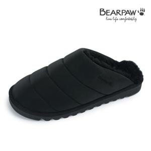 MERRITT 남성패딩양털슬리퍼 K2941001QD 블랙