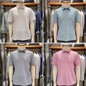 [올젠] 25 S/S 여름 남성 린넨혼방 솔리드 카라티셔츠 (4컬러) ZPF2TT1501