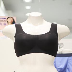 [애니바디] 블랙 쿨 런닝형 편애 브라 ANVE24A41 BK