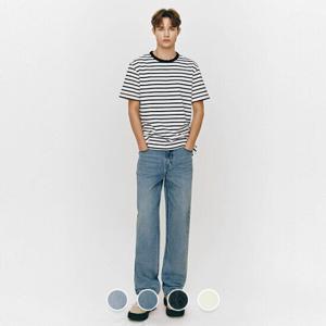 [지오다노]남성 여름 스트레이트 일자핏 쿨맥스 청바지 데님 팬츠 115548/01115548