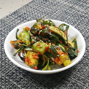 [반찬천국] 오이부추무침