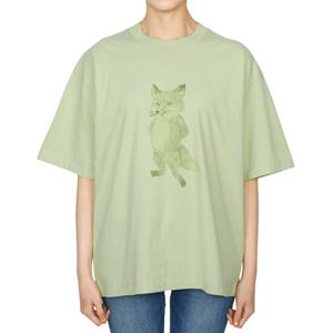메종키츠네 레이디 폭스 여성 반팔티셔츠 OW00119KJ0008 0171