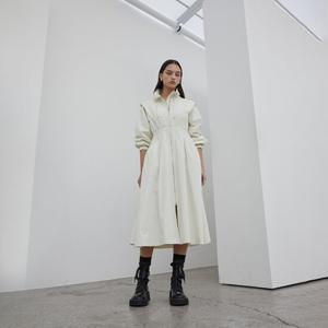 [에고이스트]셔링 포인트 하이넥 롱 플레어 JP(EQ1WC261)