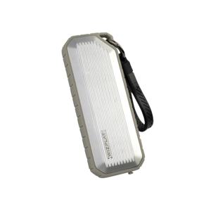FLEX Drive FX10G Rugged 포터블 외장SSD 외장하드 케이스 방수 방진 충격방지 M.2 듀얼 USB3.2 USB-C 실버