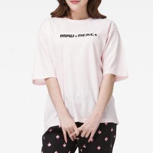 [미쏘언더웨어] 레터링 포인트 5부 상의(MIUYH7112N_25)