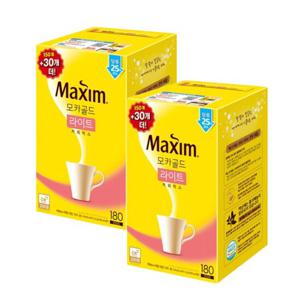 맥심 모카골드 라이트 160T+증정20T X2 총360T
