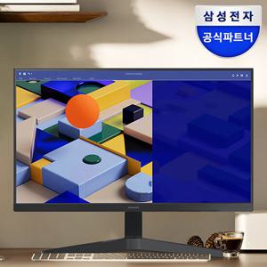 삼성전자 27인치 모니터 IPS 광시야각 S27C310 75Hz 베젤리스 IPS