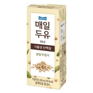 [매일유업] 매일두유 99.9 190ml x 72팩