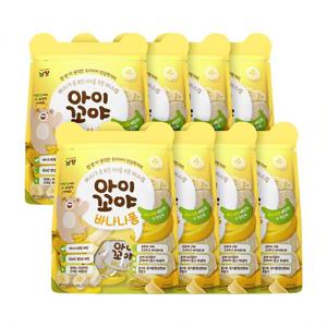 [남양유업]아이꼬야 아기과자 바나나퐁 30g 8개