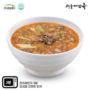 [DO018][서울마님죽] 든든한 아침식사 육개장죽 500gx3봉