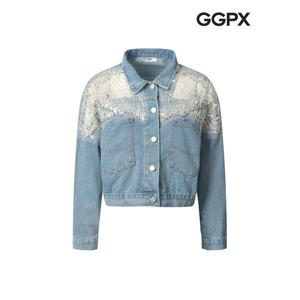 [GGPX]큐빅 포인트 여성 데님 자켓 (GP3JK004F)