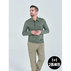 [마운틴벨리]톤온톤 쿨웨어 스판 얇은 긴팔 티셔츠 MVT5140