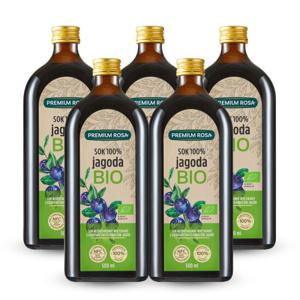 프리미엄로사 유기농 빌베리 원액 500ml 5병