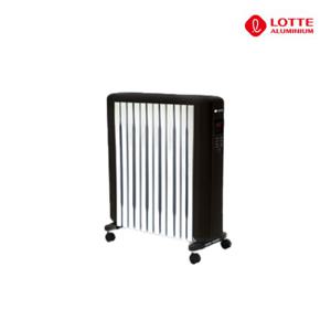 롯데 전자식 12핀 라디에이터 LOR-E12T / 7평 리모컨 라지에타