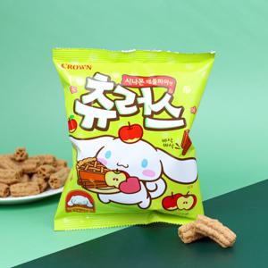 크라운 시나모롤 츄러스 시나몬애플파이맛 84g