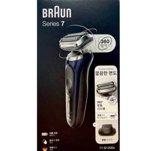 BRAUN 시리즈7 브라운 전기면도기 71-B1200S 블루