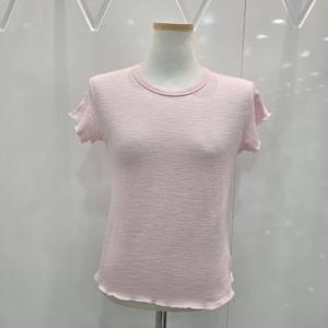 [밸리걸]핑크 캡소매 여름 티셔츠(226300)