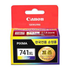 캐논 정품 잉크 CL-741XL 컬러  MG3570 3670 MX537
