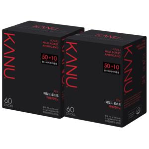 맥심 카누 마일드 레귤러 50T+10T X 2개