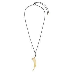 25 FW 아페쎄 남성 블랙 로디 네크리스 221252M145006