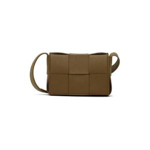 Bottega Veneta 숄더백 브라운 미니 카세트 숄더백 221798F048023