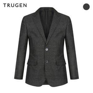 [트루젠]() 폴리 체크 투버튼 자켓(TGAS2-MJK360)