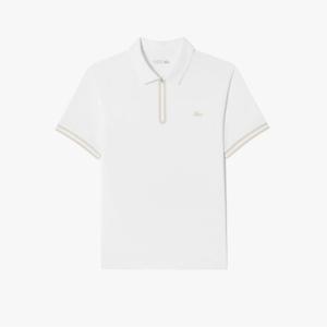 [시즌오프 30% 인하] 라코스테 공식 남성 반집업 폴로 DH409E-55G 001