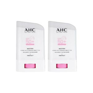 [에이에이치씨]AHC 핑크 선스틱 22g 2개 마스터즈 하이퍼 마일드 리페어