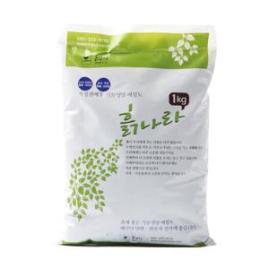 마이플랜트 식물영양배합토 1kg 텃밭 비료 배양토 분갈이흙