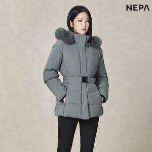 네파 [택가 459,000원] 여성 역시즌 안유진 프리미아 스트레치 벨티드 구스 다운자켓 7K82068