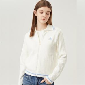 [정가 219000원]르꼬끄 여성 케이블 스웨터 집업 QP122OST12_IVY_JS