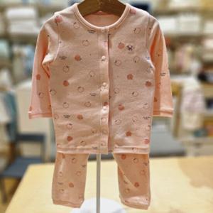 블루독베이비[hu]24.FW (온)PH상큼애플내의 44A70-054-35 가을겨울내의 신생아 유아실내복 출산 선물
