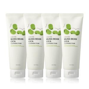 샤샤 녹두 시카 클렌징 폼 220ml 4개