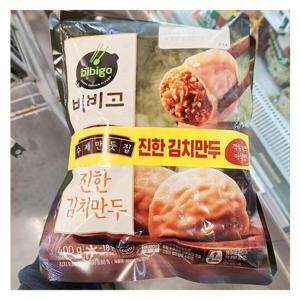 [에이알비티] CJ 비비고 수제 진한김치만두 400g X 2개입 x 1개 49726