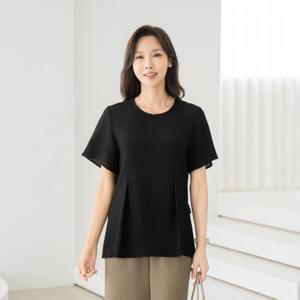 엄마옷 마담4060 핀턱인견셔링블라우스 여성블라우스 -ZBL2505011-