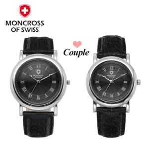 몽크로스 커플시계 MS1731 Black