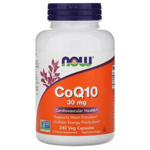 NOW Foods 나우푸드 코큐텐 코엔자임 큐텐 30mg 240베지캡슐