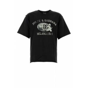 [DOLCEGABBANA] 남성 티셔츠 G8RF4TG7NSX N0000 블랙 /2