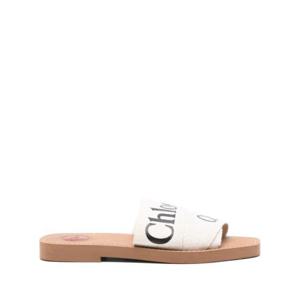끌로에 뮬 슬리퍼 C22U188Z3 101 WHITE BLACK