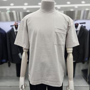 [앤드지]앞포켓 등판 절개 포인트 반팔 면티 JBSF2TR1001 BE