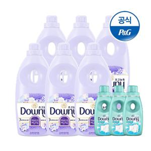 초고농축 섬유유연제 향수컬렉션 화이트머스크 1L 6개+200ml 2개증정
