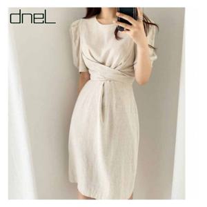 [드넬][드넬]린넨뮤즈랩원피스DWO22294A