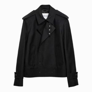 BURBERRY 로고 자수가 들어간 흰색 줄무늬 티셔츠 8087329155829/XG_BURBE-A1189
