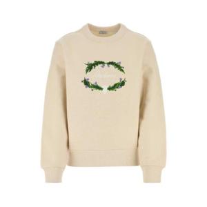 BURBERRY Sand cotton blend sweatshirt 8097920 C1409