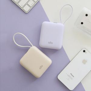 알로코리아 포켓 미니 고속충전 일체형 보조배터리 10000mAh 1008PD