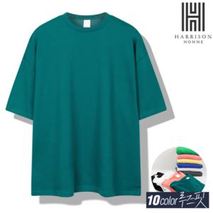 [해리슨][해리슨] 오버핏 무지 반팔티 KTOF1150