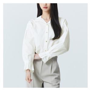 [미쏘]카라변형 루즈핏 셔츠 (MIWYWC311B-T)
