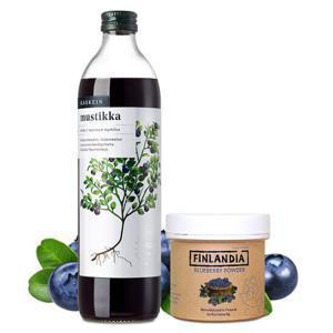 [핀란디아] 핀란드 블루베리 분말 50g + 카스케인 원액 500ml