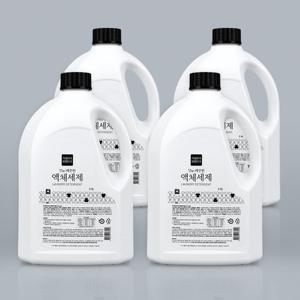 가성비가 브랜드다 고농축 세탁세제 2.5L x 4개(액체/섬유)